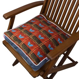 Aberto Design Cojín YM1131 Multicolor 42 x 42 cm